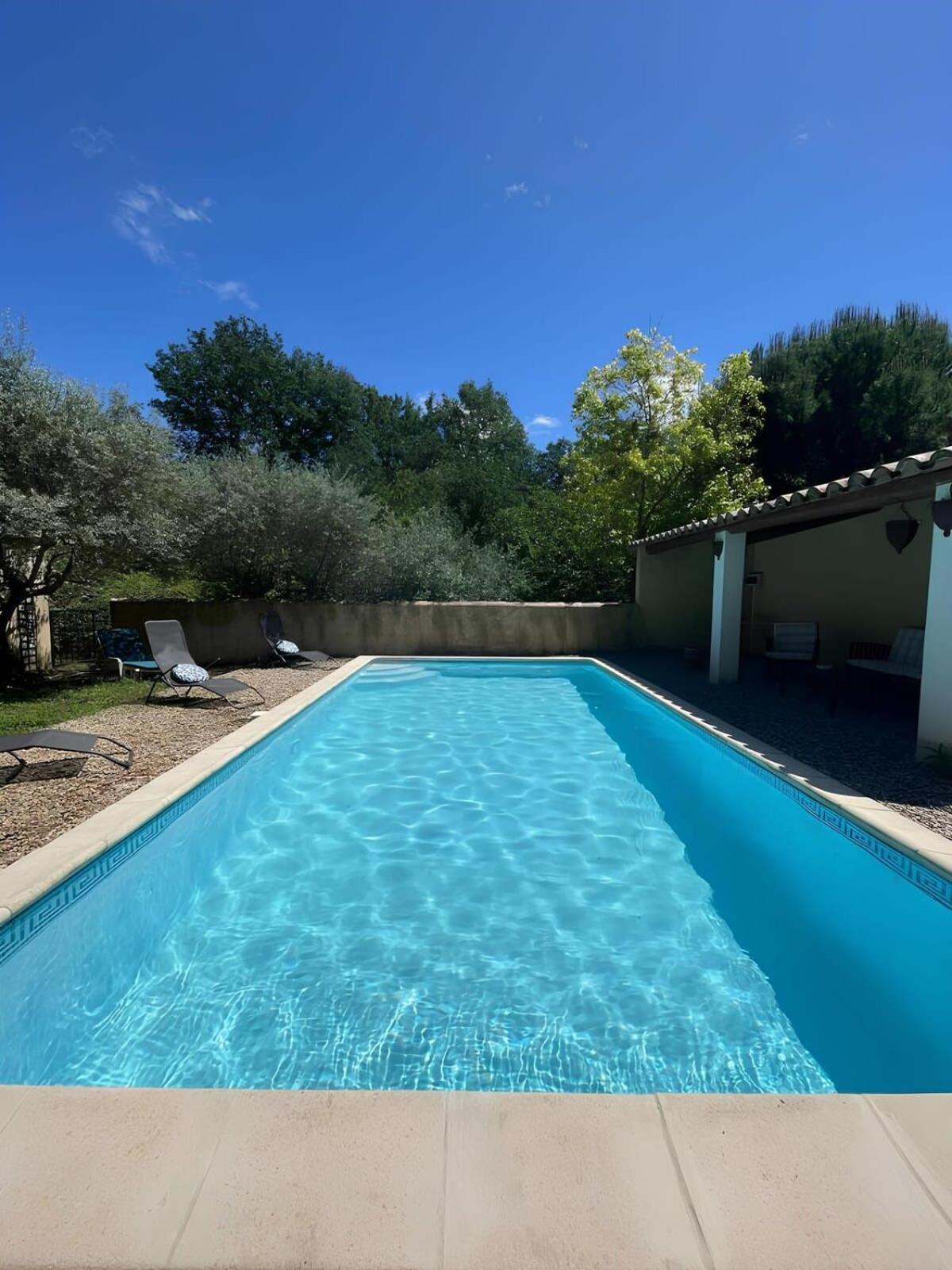 Les Oliviers - Villa 10 People - 5 Min Ardeche Saint-Julien-de-Peyrolas Exteriör bild